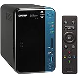 Qnap TS-253B-4G-US 2-Bay Professional-grade iSCSI NAS. Intel Celeron Apollo Lake J3455 Quad-core CPU with Hardware Encryption and exclusive USB type-C Quick Access Port.