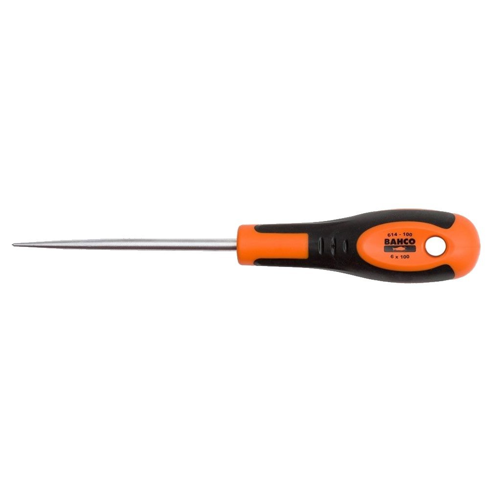 Bahco 614-100 Screwdriver, Multi-Colour, 6 x 100/197 mm