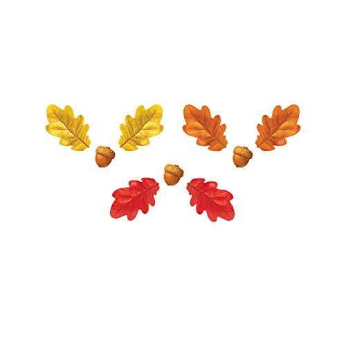 TREND enterprises, Inc. Fall Oak Leaves & Acorns Classic Accents Var. Pack, 108 ct