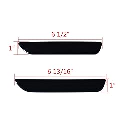 4PCS Smoked Lens Amber/Red Front Rear Full LED Side