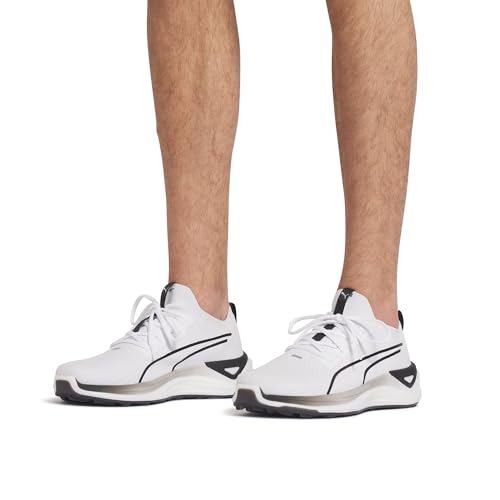 PUMA GOLF ELECTROCAT NITRO, WHITE BLACK, 13
