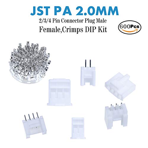 JST Connector Kit, JST PH/XH/PA/XA/SM/SYP/EL Connector. Pricepulse