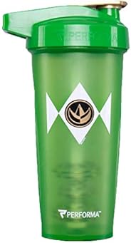 PERFORMA ACTIV (Power Rangers) 28oz Shaker Bottle, Best Leak Free Bottle with ActionRod Mixing Technology for 