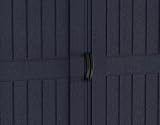 Duramax StoreMate PLUS 6x6 Plastic Garden Shed with Heavy-Duty Floor Dark Grey view 12