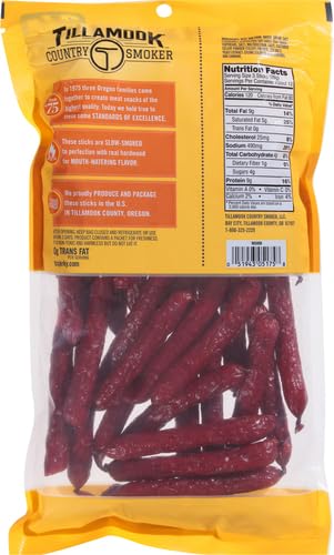 TILLAMOOK COUNTRY SMOKER REAL HARDWOOD SMOKED SAUSAGES, TERIYAKI, 12 OUNCE