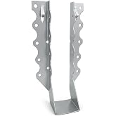 (20 Pack) 2" X 8" Joist Hanger 18 Gauge Double Shear Face Mount Joist Hangers for Wood, Floor Deck and Ceililng Joists