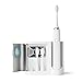 Dazzlepro Elements Sonic Electric Toothbrush with UV Sanitizing Rechargeable Charging Base, 3 Brush Heads, Silver