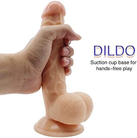 SurinaShop Realistic Massage Toys Soft Huge Massage for Women, 8.7 inch
