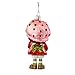 Kurt S. Adler 5-Inch Glass Strawberry Shortcake Ornament