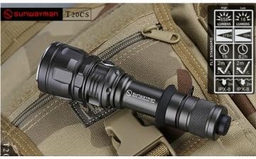 Pakhuis SUNWAYMAN T20CS Upgrade XM-L2 U2 658Lumen LED Flashlight