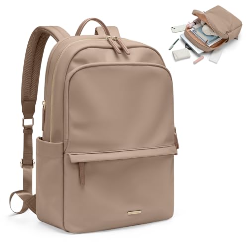 GOLF SUPAGS Laptop Backpack for Women Slim Computer Bag Travel Work College Bag for 14/15.6 Inch Laptop