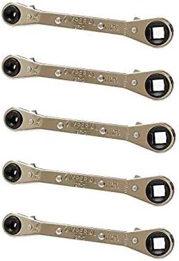 Imperial Tool 127C Ratchet Wrench, 1/4", 3/8", 3/16" and 5/16" ((5.Units))