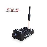 Crazepony Spotter V1 Micro FPV AIO Camera 5.8G with OSD Integrated Mic FOV170 Degree 700TVL Video Transmitter 40ch 20MW/200MW Adjustable VTX for Mini FPV RC Drone