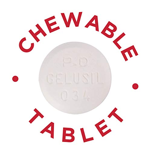 Gelusil Antacid & Anti Gas Tablets for Heartburn Relief, Acid Reflux