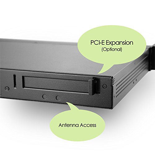 MITXPC Mini 1U Rackmount / Intel Core i7-7700, 2X Intel LAN, TPM 2.0, NF594-Q170