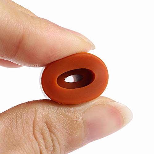 BCZAMD Heatbed Silicone Leveling Column, 3D Printer Hot Bed Mounts Column Stable Tool Heat-Resistant Silicone Buffer for Prusa i3 Plus Anet A8 Wanhao D9 Anycubic Mega, 4 Pack Brown - Thumbnail 5