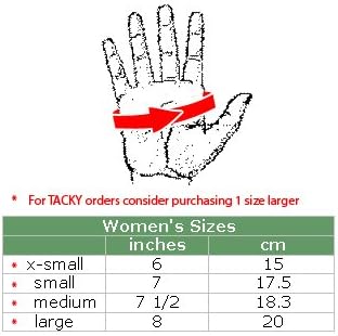 Mighty Grip Pole Dancing Gloves with Tack Strips for Gripping the Pole (1 pair)