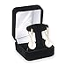 14k Yellow Gold Drop Pearl Earrings with Freshwater Cultured Pearls (Lever back Pearl Earrings, Pearls Available in 8-8.5 mm and 10-10.5 mm Sizes, Gift Box Included with Earrings)