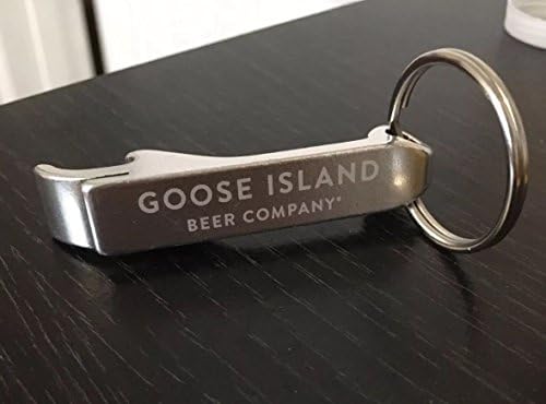 Goose Island Beer Company Aluminum Keychain Bottle Opener