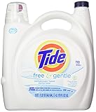 Tide Free & Gentle Liquid Laundry Detergent, High Efficiency, 170 Fl Ounce