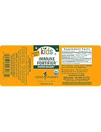 Herb Pharm Kids - Fórmula de hierbas sin alcohol, certificado orgánico, FKFORT01, 1 Ounce, 1