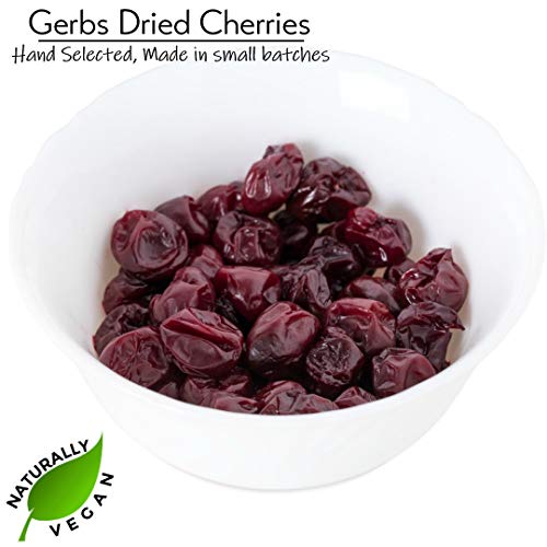 GERBS Dried Cherries 2 LBS. Freshly Dehydrated Resealable Bulk Bag