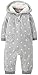 Carter's Print Fleece Pram (Baby) - Heather-18 Months