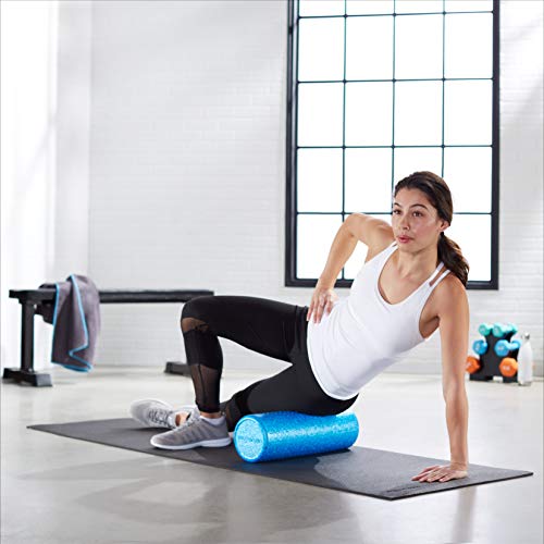 Amazon Basics HighDensity Round Foam Roller for Exercise and Recovery