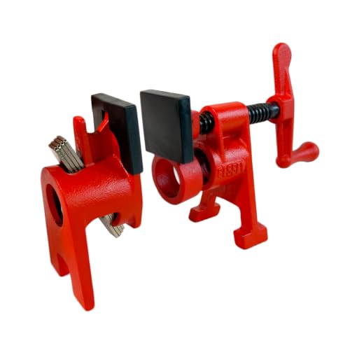 Bessey BPC-H34, 3/4-In. H Style Pipe Clamps - Incredibly Versatile, Easy To