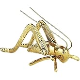Upper Deck Solid Brass Cricket ~ Fireplace Cricket on The Hearth