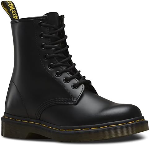 Dr. Martens 1460 Mono Black Leather Combat Boots Size 10 Men 11 Women Amazon.com | Dr. Martens Unisex 1460 Mono Smooth Leather 8  main image 4