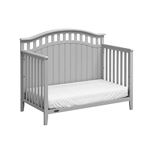 Graco Harper 4in1 Convertible Crib with Drawer (Pebble Grey) Easily
