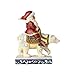 Enesco Jim Shore Heartwood Creek Santa Riding Polar Bear