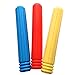 Textured Pencil Toppers by Fun And Function - Oral Therapy and Sensory Room Equipment - Fidget Pencil Topper - Pack of Three in Bright Colors (Yellow, Red, Blue)