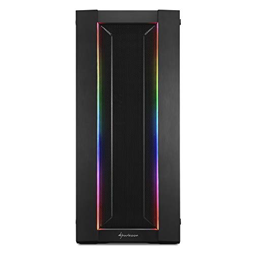 Sharkoon-ELITE-SHARK-CA200M-Caja-de-Ordenador-PC-Gaming-Semitorre-ATX-Negro