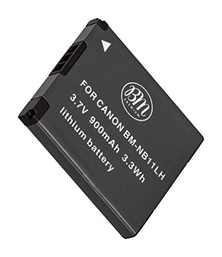 BM Premium NB-11L, NB-11LH Battery for Canon PowerShot Elph 110, Elph 130, Elph 135 IS, Elph 140 IS, Elph 150 IS, Elph 160, Elph 170 IS, Elph 180, Elph 190 IS, Elph 320 HS, Elph 340 HS, Elph 350 HS, Elph 360 HS, A2300 IS, A2400 IS, A2600 IS, A3400 IS, A4000 IS, SX400 IS, SX410 IS, SX420 IS Digital Camera