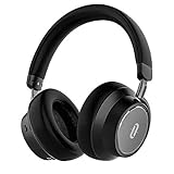 TaoTronics Hybrid Active Noise Cancelling Headphones [2019 New Version] Bluetooth Headphones with Deep Bass, Fast Charge 30 Hour Playtime for Travel Work TV PC Cellphone (Renewed)
