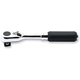 Ko-ken 2725Z-3/8 Z-Series 1/4" Body 3/8" Sq. Dr. Ratchet 72T L114mm | Ultra-compact Z-Series hand ratchet featuring a 1/4-inch body design, 3/8-inch square drive, and 72-tooth gear.
