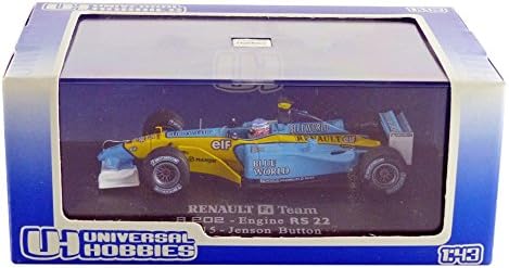 Universal Hobbies – 2190 – 22 – 2002 – Scale 1/43 Renault F1 RS R 202 – Blue