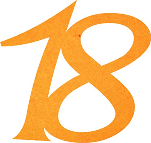 Petra's Craft News GEF3318 08 Confetti, Fliz, Yellow, 18 x 12 x 3 cm