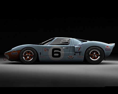Ford GT40 Poster Car Poster Wall Decoration High Quality 16x20