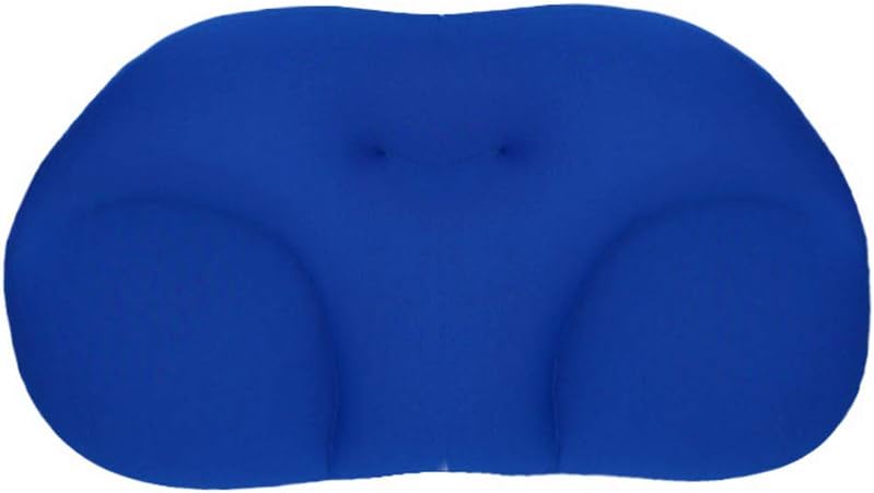 Neck Pillows Ergonomic Pillow Travel Neck Pillows Micro Airballs Filling Pillow Orthopedic Memory Foam Pillow with Extra Stable Neck Support Quality Sleep Firm Relief of Neck and Back Pain