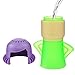 OIF Angry Mama Microwave Cleaner Angry Mom Microwave Oven Steam Cleaner Easily Cleans The Crud in Minutes. Steam Cleans with Vinegar and Water for Home or Office Kitchens-Green