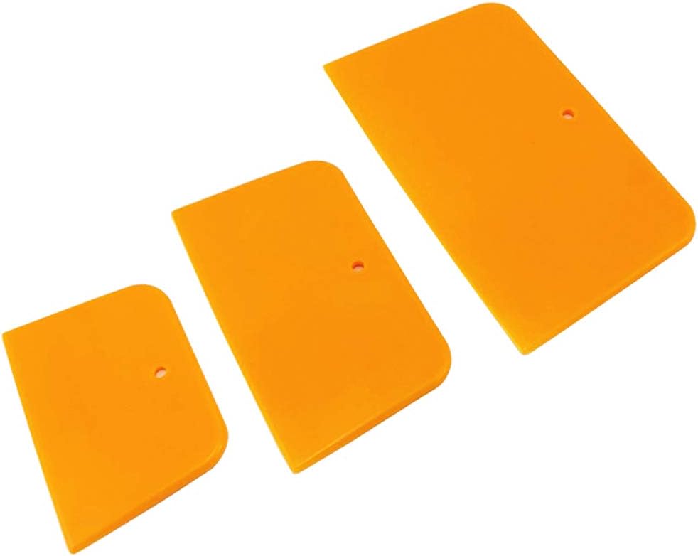Set of 9 Body Filler Spreaders Automotive Body Fillers, DaKuan 4, 5, 6 Inch Reusable Plastic Spreader For Applying Fillers, Putties, Glazes, Caulks and Paint: Home Improvement