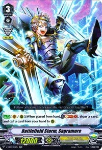 Cardfight!! Vanguard - Battlefield Storm, Sagramore - V-EB03/013EN - RR - V Extra Booster 03: Ultrarare Miracle Collection