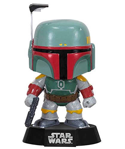 Funko Pop! Star Wars: Boba Fett #08 Vinyl Bobble-Head Figure (Bundled with Pop Box Protector Case)
