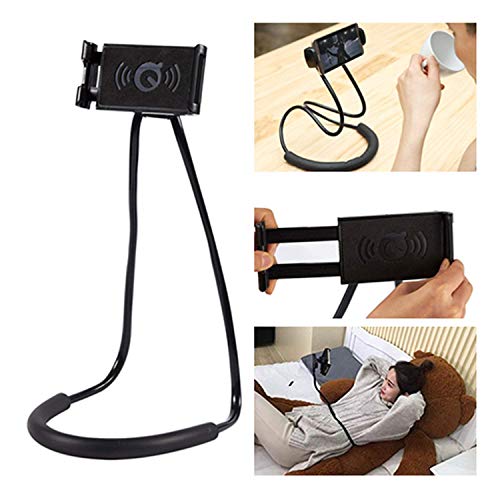 Ceuta Retails Neck Holder, Universal DIY Free Rotating Lazy Bracket Mobile Phone Mounts Stand with Multiple Functions