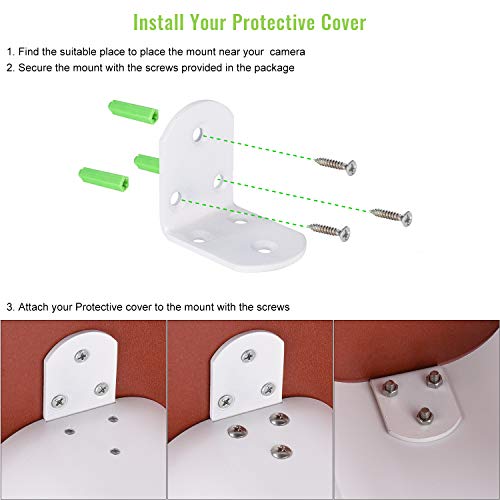 Uogw Sun Rain Shade Cover for Blink XT, XT2,AllNew Blink Outdoor ,Arlo