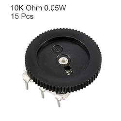 Uxcell B103 10K Ohm 5-Pin Dual Linear Dial Wheel