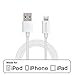 Apple MFi Certified 8 Pin Lightning To USB Cable by Gembonics 3ft Sync & Charger with Ultra-Compact Connector for iPhone 6 6Plus, 5s, 5c, 5, iPad Air, Mini, iPod Touch with Lifetime Guarantee (White)